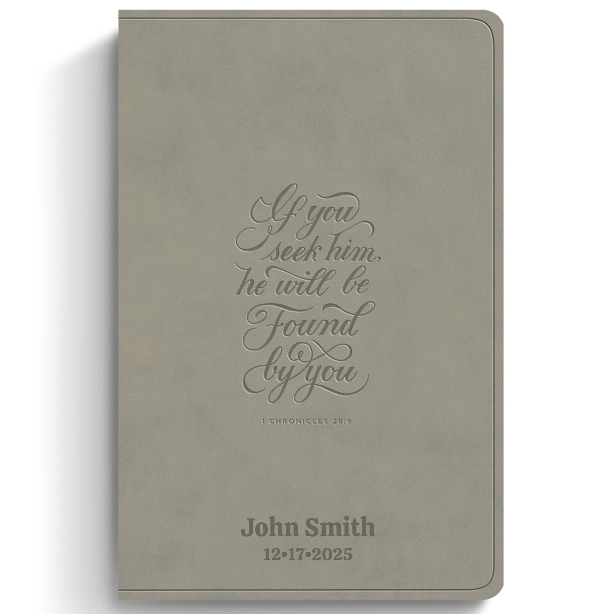 Personalized ESV Large Print Bible for Adult, Name Engraved, Standard Size