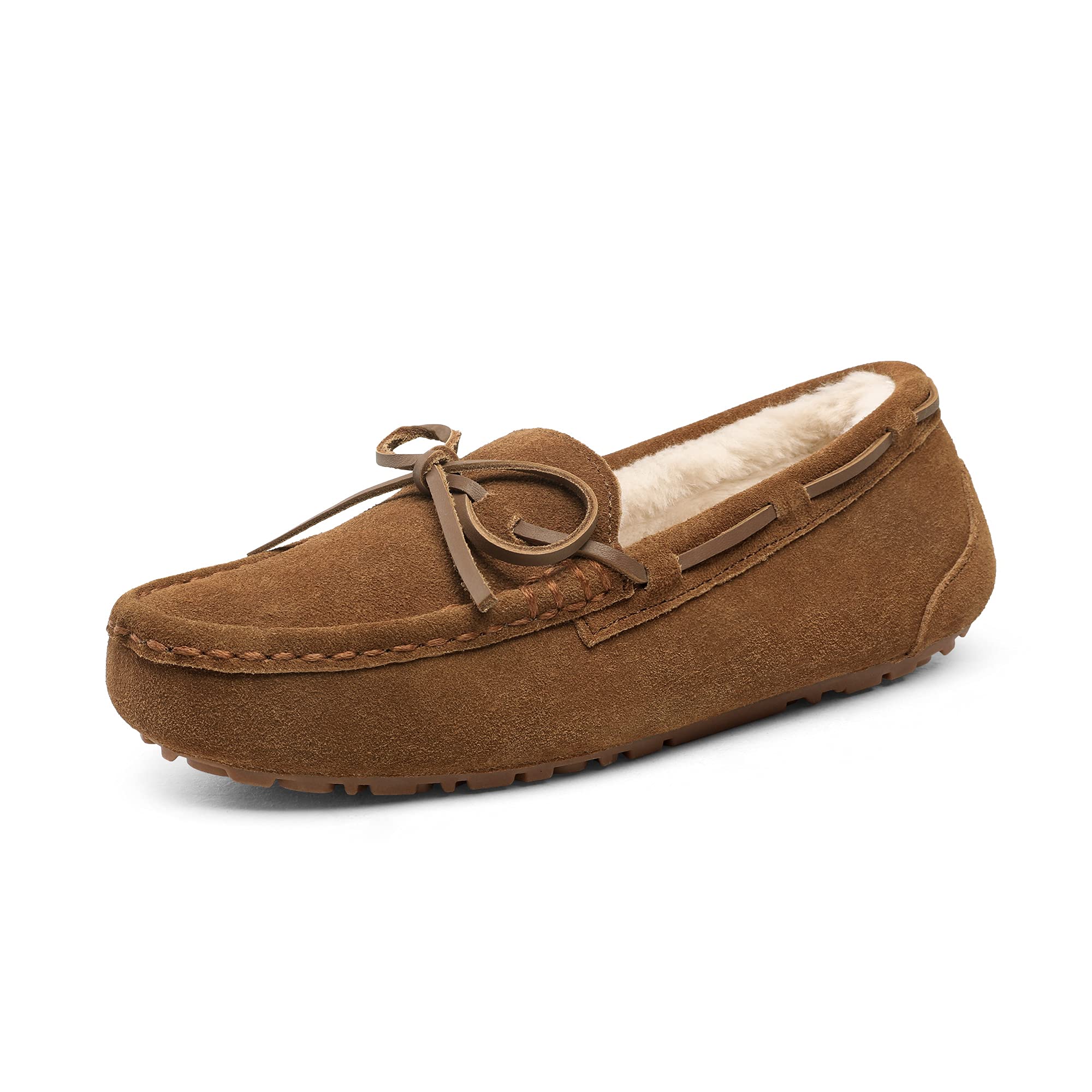 Dream Pairswomens House Slippers Indoor Outdoor Moccasin Fuzzy