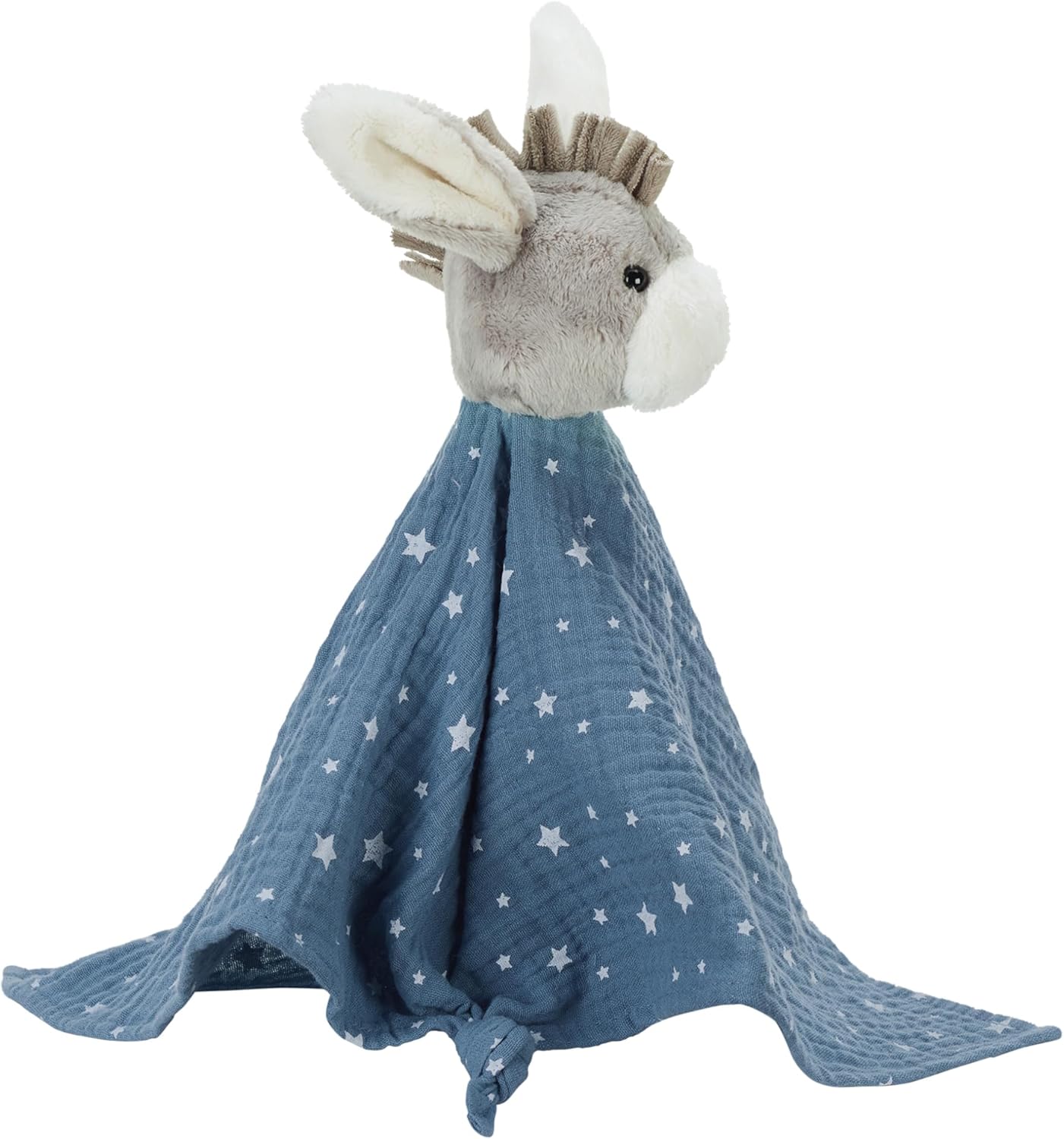 Emmi Donkey Cuddle Cloth in Medium Blue, 36 cm by Sterntaler