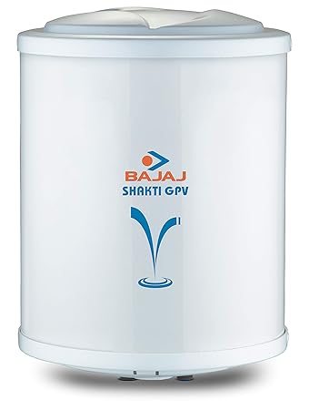 Bajaj Shakti GPV Storage 25 Litre Vertical Water Heater (White)