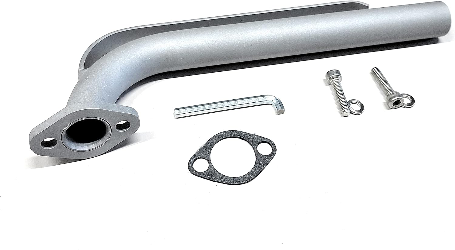 Exhaust Header for Coleman RB100 105cc or RT100 105cc Mini bike only, LF152F-3Q 3 HP 79cc