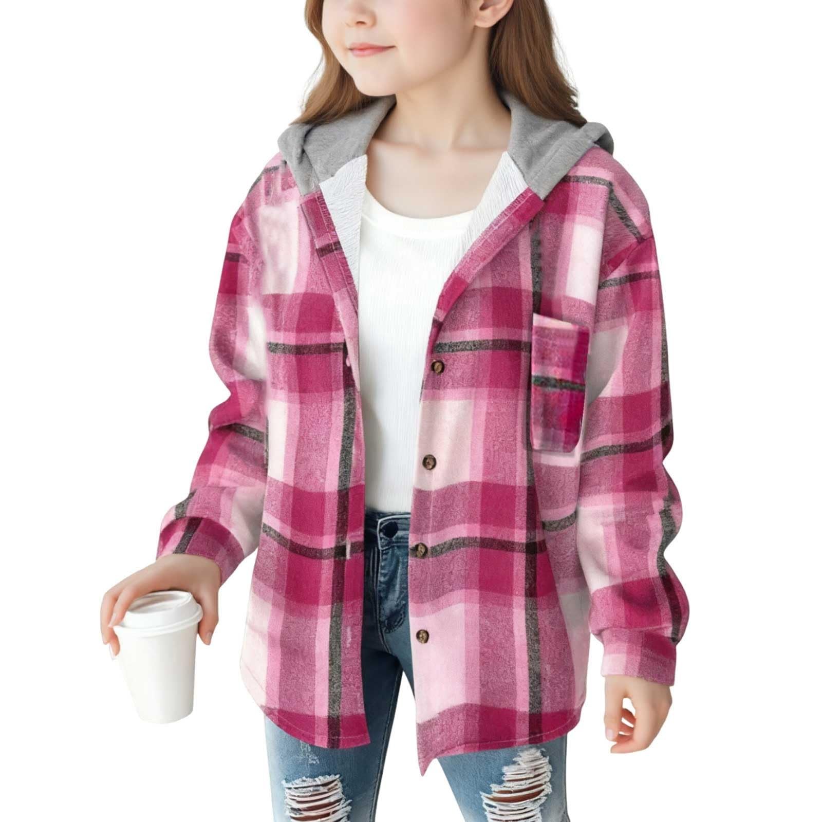 Mädchen Frühlingsjacke Winddichte Mit Taschen Jacke Warmen Steppjacke Mit Kapuze Outdoorjacke Lang/kurze Reißverschluss Kinderjacke Leichte Winterjacke Jungen Mädchen Jäckchen