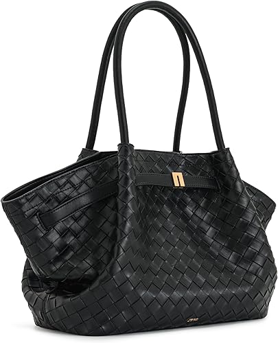 Miniatura 6 de JW PEI Bolso tote mediano Hana para mujer Trenzado negro,Negro,negro, cuero (Black Vegan Leather),Marrón,Burdeos,Marrón café,Marrón oscuro,Marrón