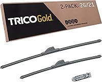 Vista 16 de TRICO Gold 19" + 19" Juego de 2 limpiaparabrisas de repuesto premium para automóvil, limpiaparabrisas de haz para todas las estaciones para lado