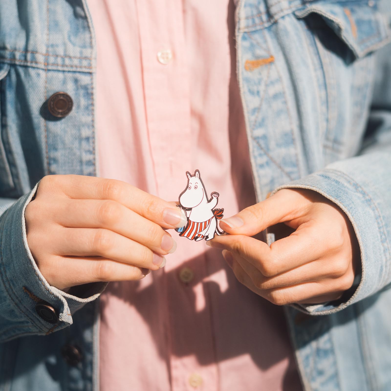 Grupo Erik Set Of 4 Pins - Moomins Merchandise | Enamel Pins, Cute Pin Badges | Moomins Gifts Under 15 Pounds, Funny Gifts For Friends