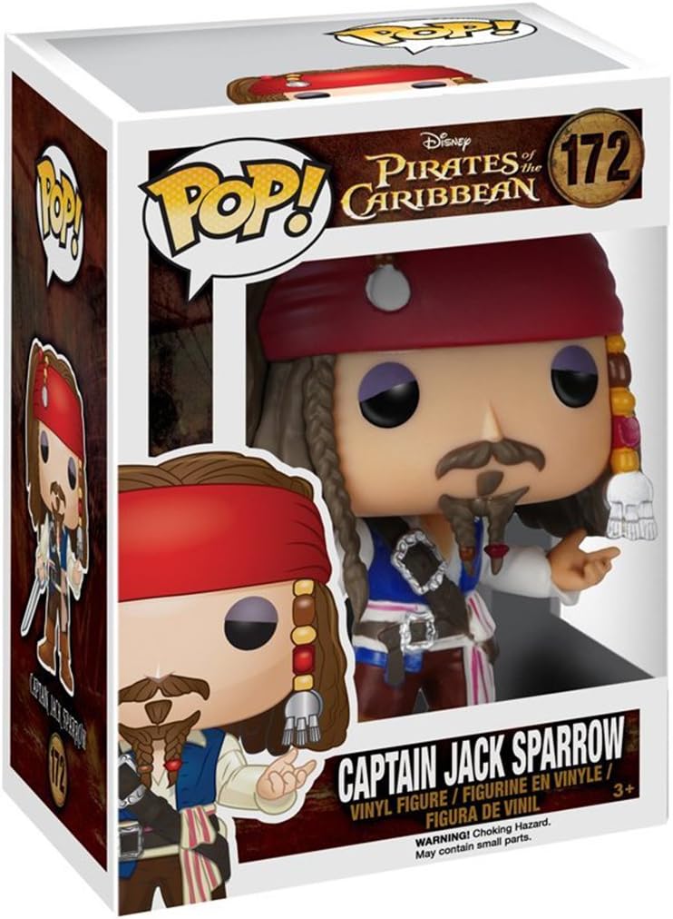 Funko Pop Disney: Pirates-Jack Sparrow Action Figure