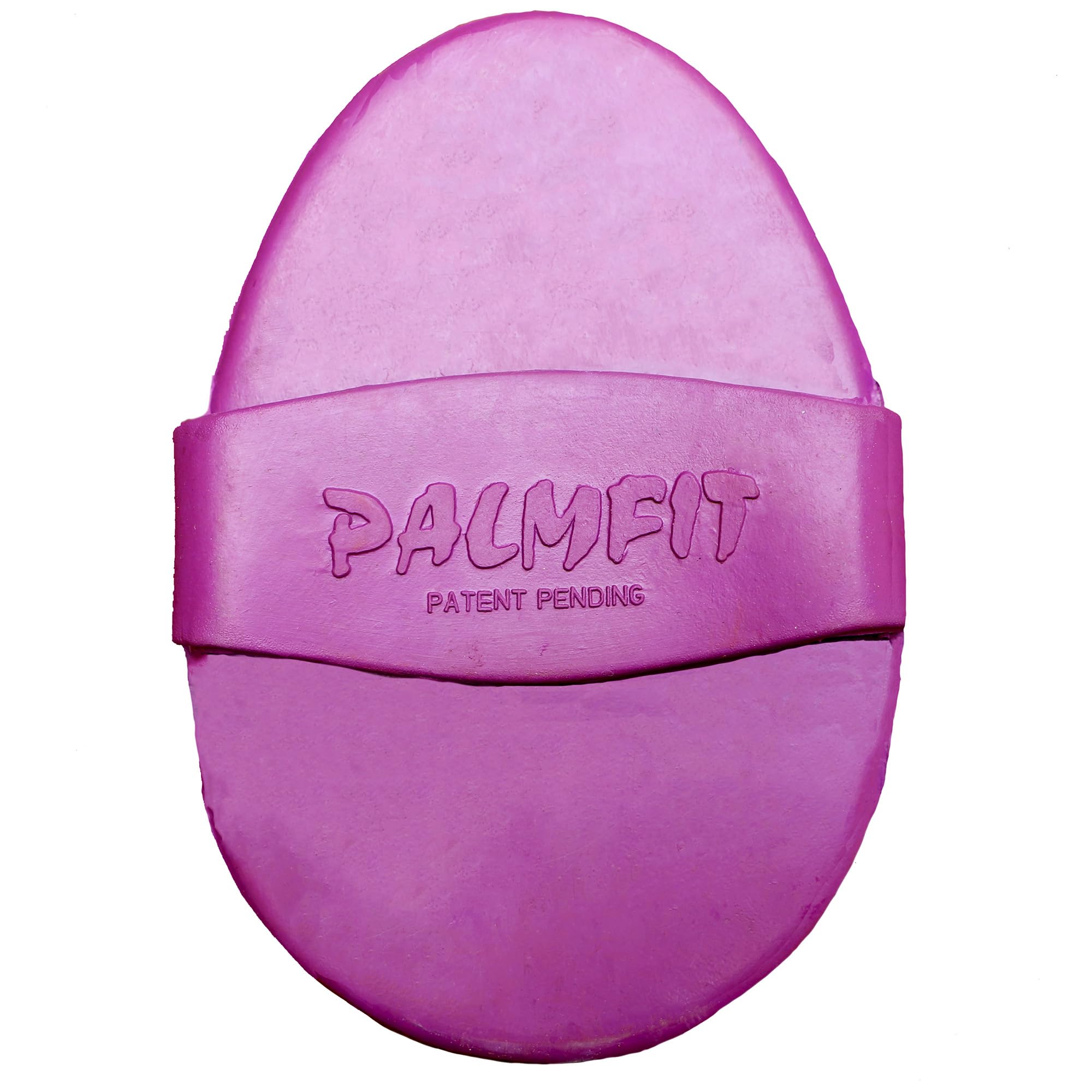 Grewal Equestrian Palm Fit Curry Comb (Purple)