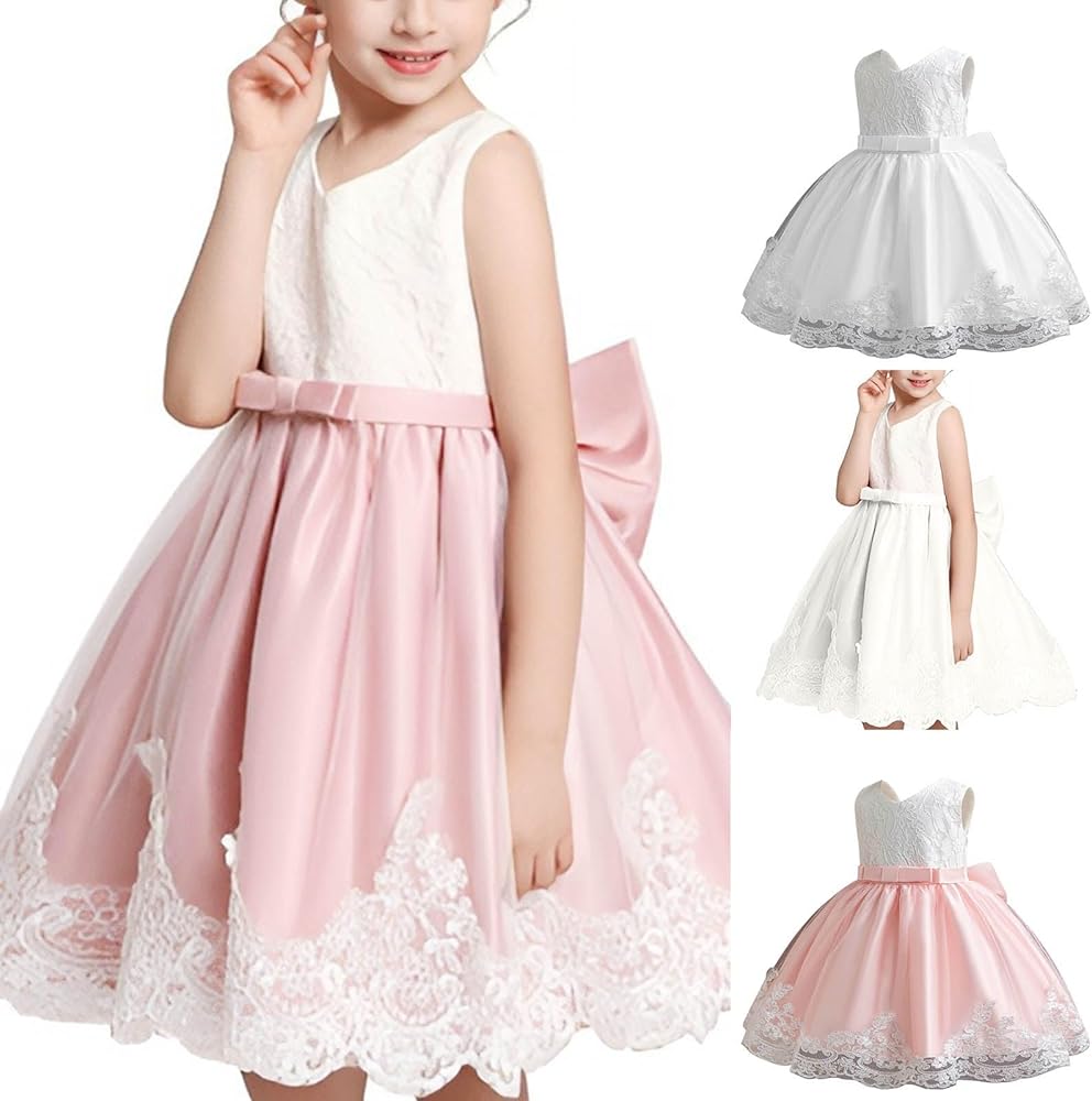 Amazon.com: KAGAYD Baby Girls Graduation Dress Formal Bowknot Tutu Backless  Puffy Tulle Gowns Princess Wedding (Pink, 6-12 Months) : Clothing, Shoes &  Jewelry