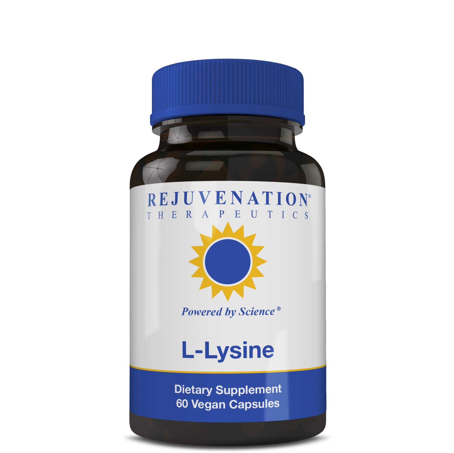 Rejuvenation Therapeutics - L-Lysine, Supports Healthy Skin (60 Vegan Capsules, 500mg)