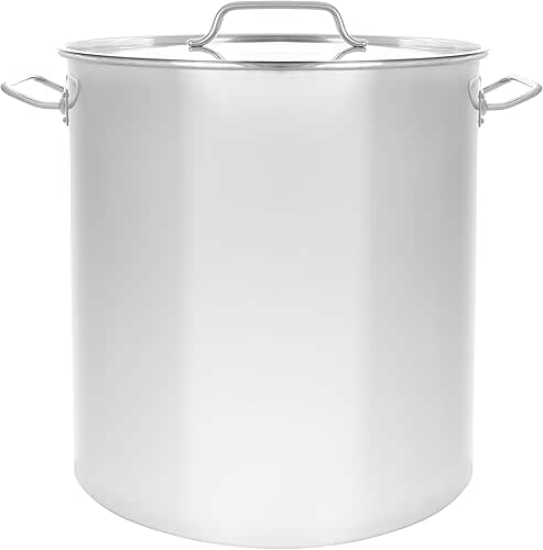CONCORD Polished Stainless Steel Stock Pot Brewing Beer Kettle Mash