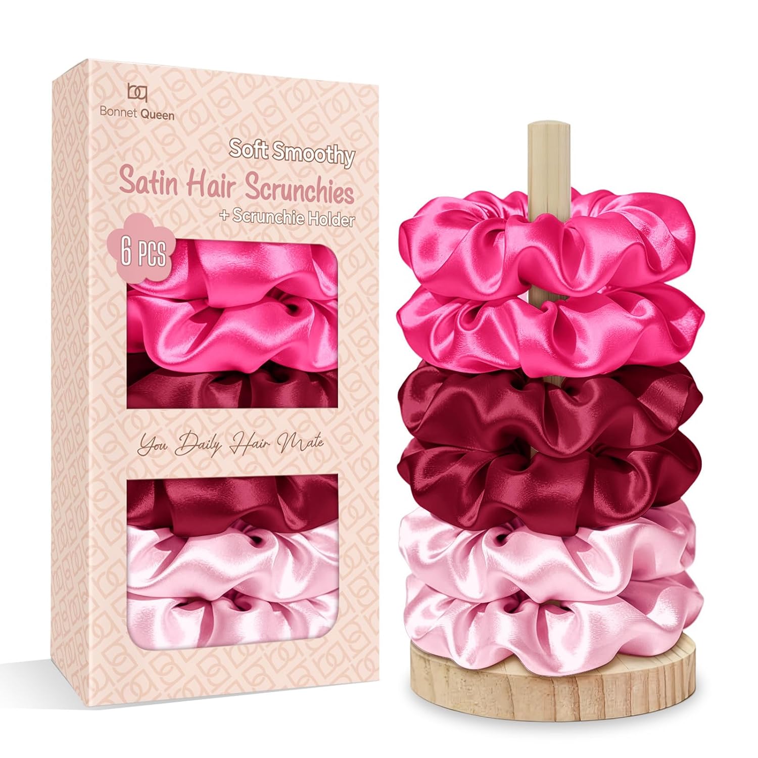 Sosun Beauty Bonus Pack 1111 Count (compare to 1000) 1/2 inch Black Rubber Band Hair Ties for Braids, Twists, Locs, and Ponytails. Soft, Slim, and Strong No-Snag For All Hair Types