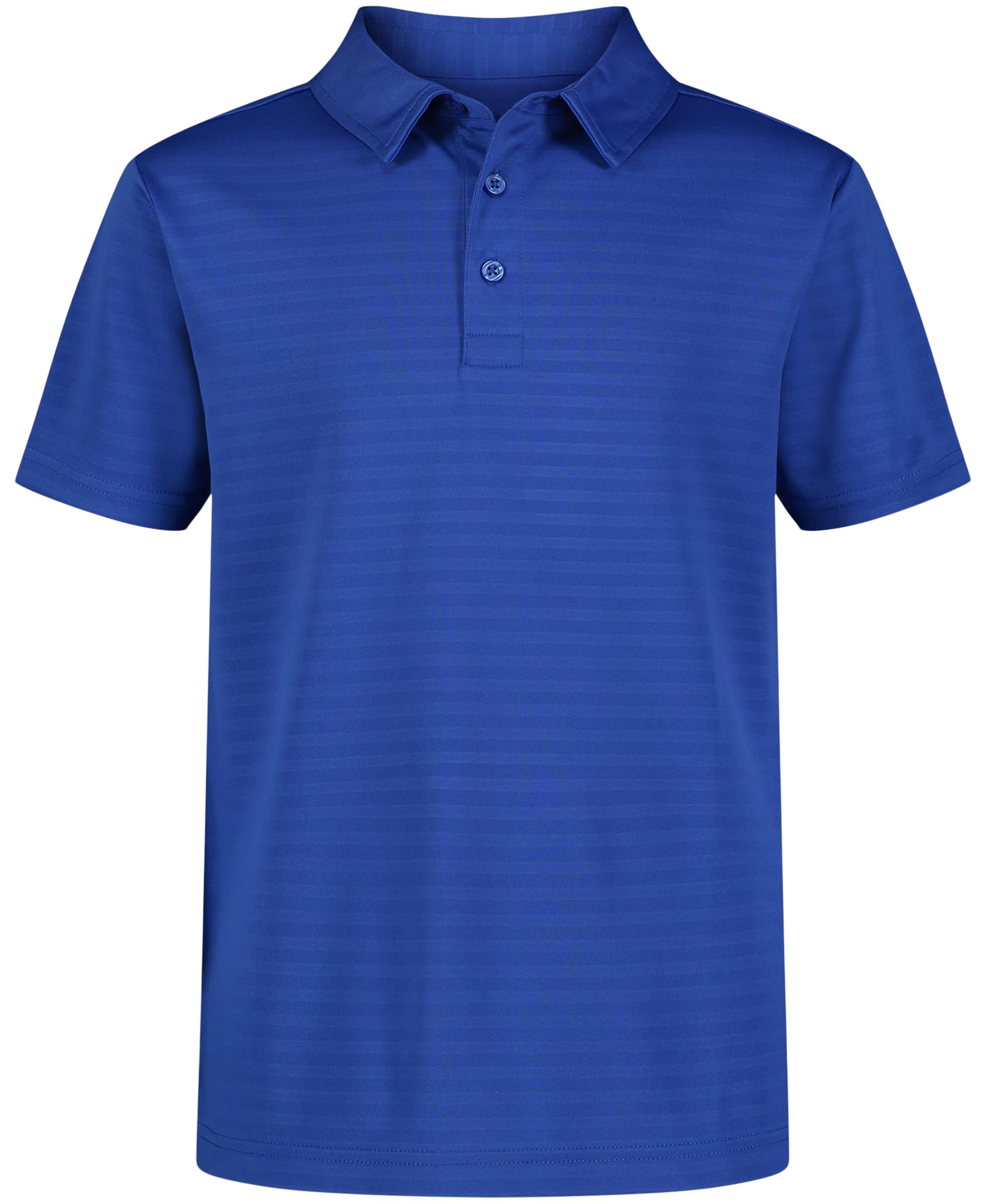 Nautica Active Short Sleeve Performance Embossed Striped Polo Polo Bambini e Ragazzi