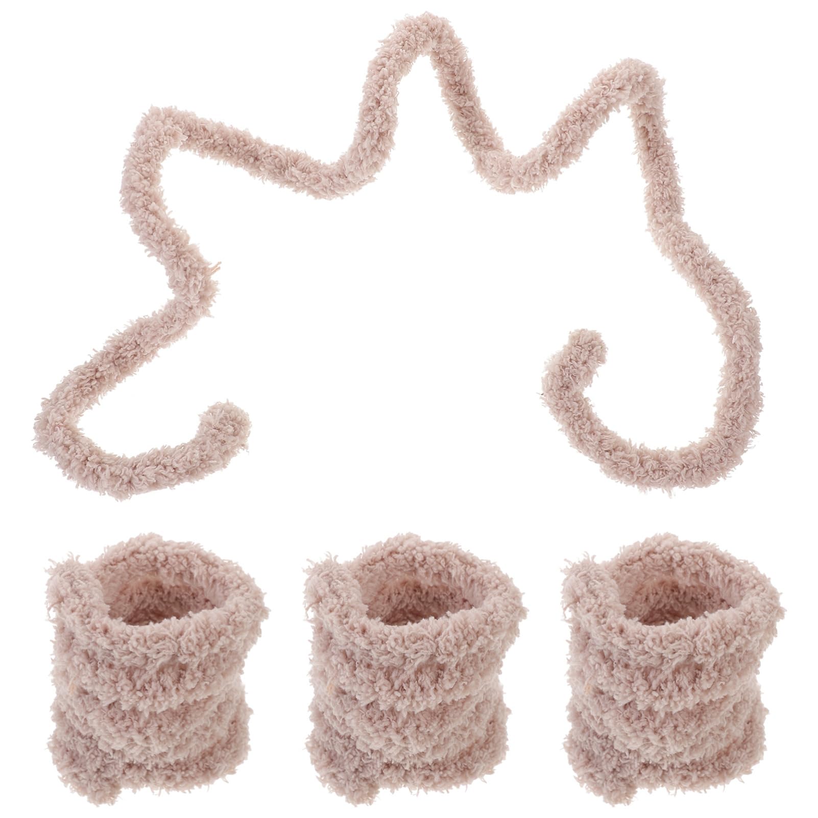 HANABASS 3sets 4pcs Chenille Twisting Sticks for DIY Crafts Flexible and Compact Supplies for Kindergarten Activities Enhance Imagination and Creativity 4pcs*3