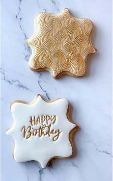 Sweet Sticks Cookie-and-Cupcake Food-Decorating Stencil, Grande Fields