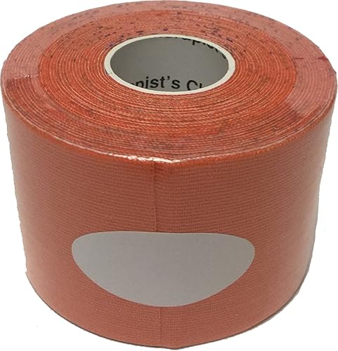 Miniatura 4 de Therapist's Choice Rollo individual de cinta de kinesiología (2 pulgadas x 16.4 pies) (verde caliente)