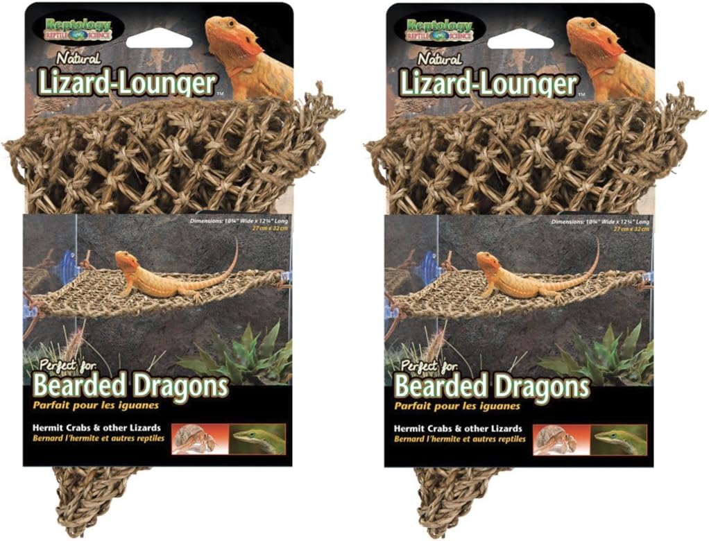penn plax reptology lizard lounger