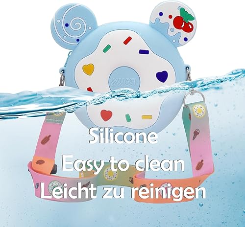 Miniatura 5 de Sweet Kids - Bolsa de dona en cajas como regalo, donas como juguetes para niños de 3, 4 y 5 años, donas cruzadas como bolsas de regalo para regalos