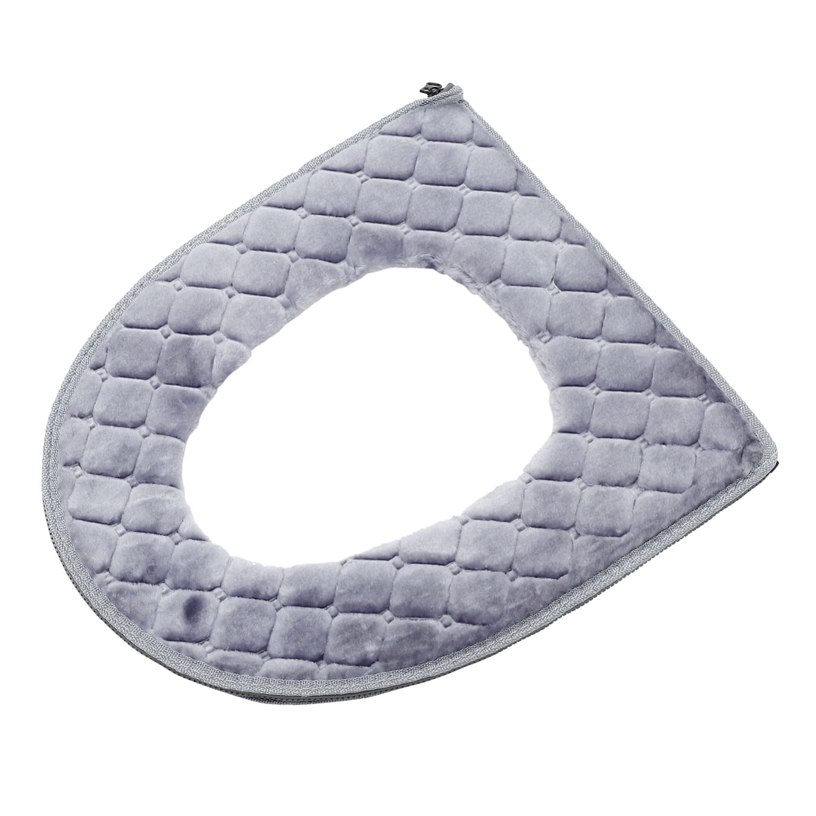 BUGUUYO Thickened Toilet Seat Cover Warm Easy to Care Sanitary Lightweight for Daily Use