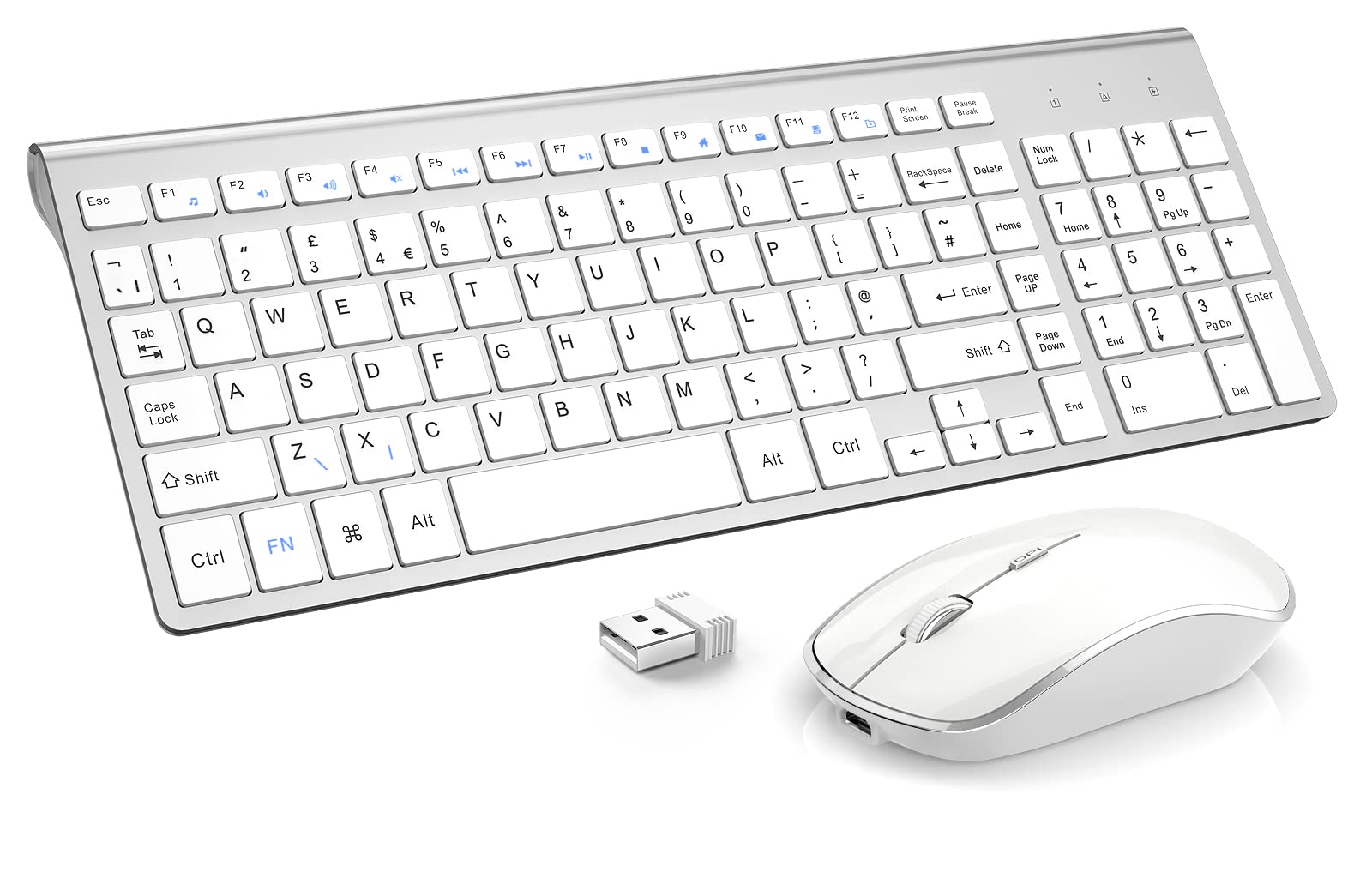 clavier et souris blanc uk