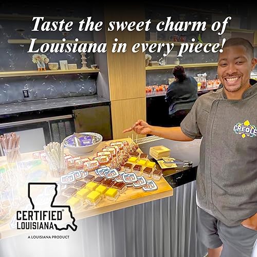 Miniatura 6 de Grandes Creole ish Original praliné pecanas dulces dulces auténticas de Nueva Orleans, sabores cajún, certificado de Luisiana, influencia francesa,