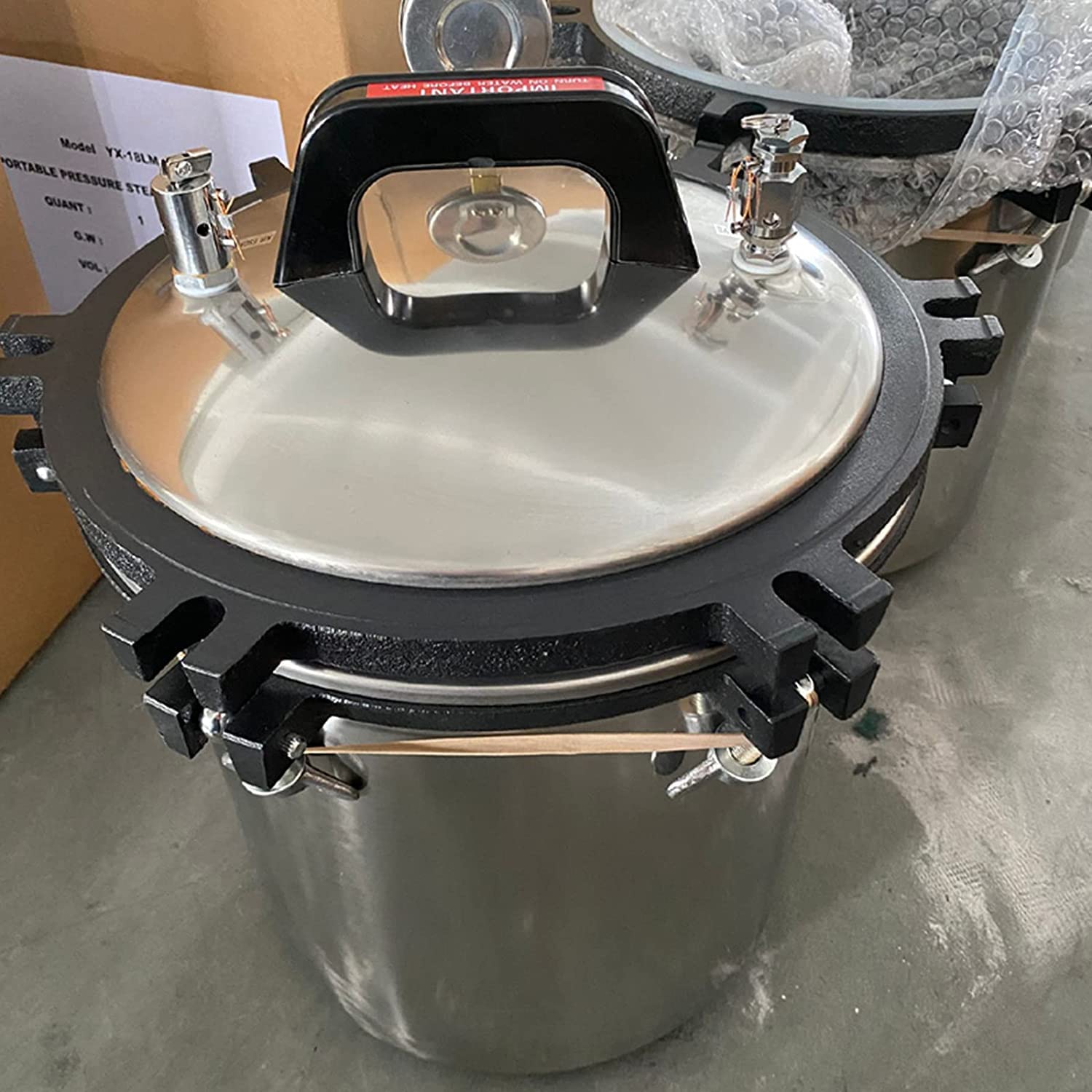 Super Dental Superdental YX-18LM 18L Autoclave Sterilizer Stainless Steel Pressure Steam Sterilization Equipments