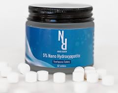 Nano Renew Hydroxyapatite Toothpaste Tablet Natural Fluoride Plastic Free 62 tabs