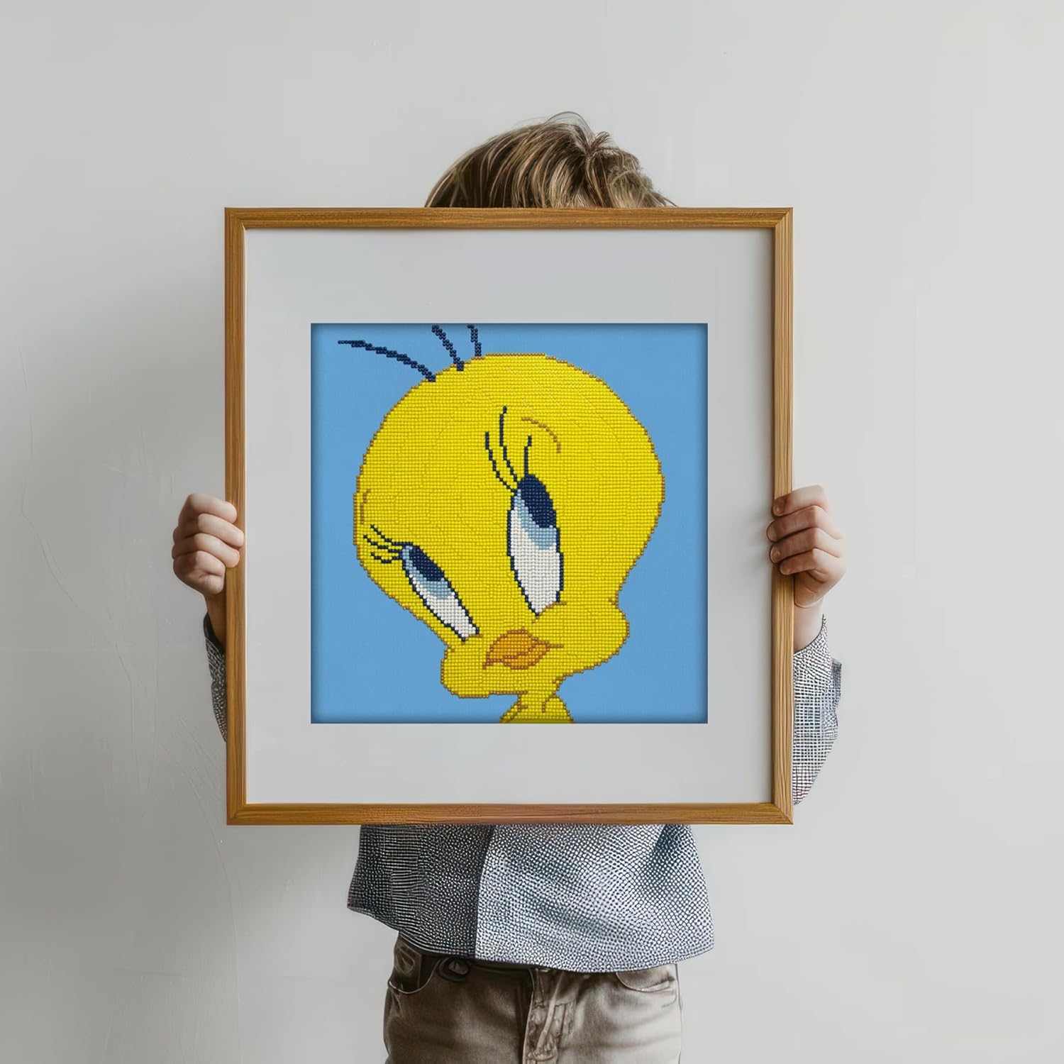 Camelot Looney Tunes - Tweety Bird Diamond Painting Kit Round Drill Picture Art Craft Home 12.6"x12.6"