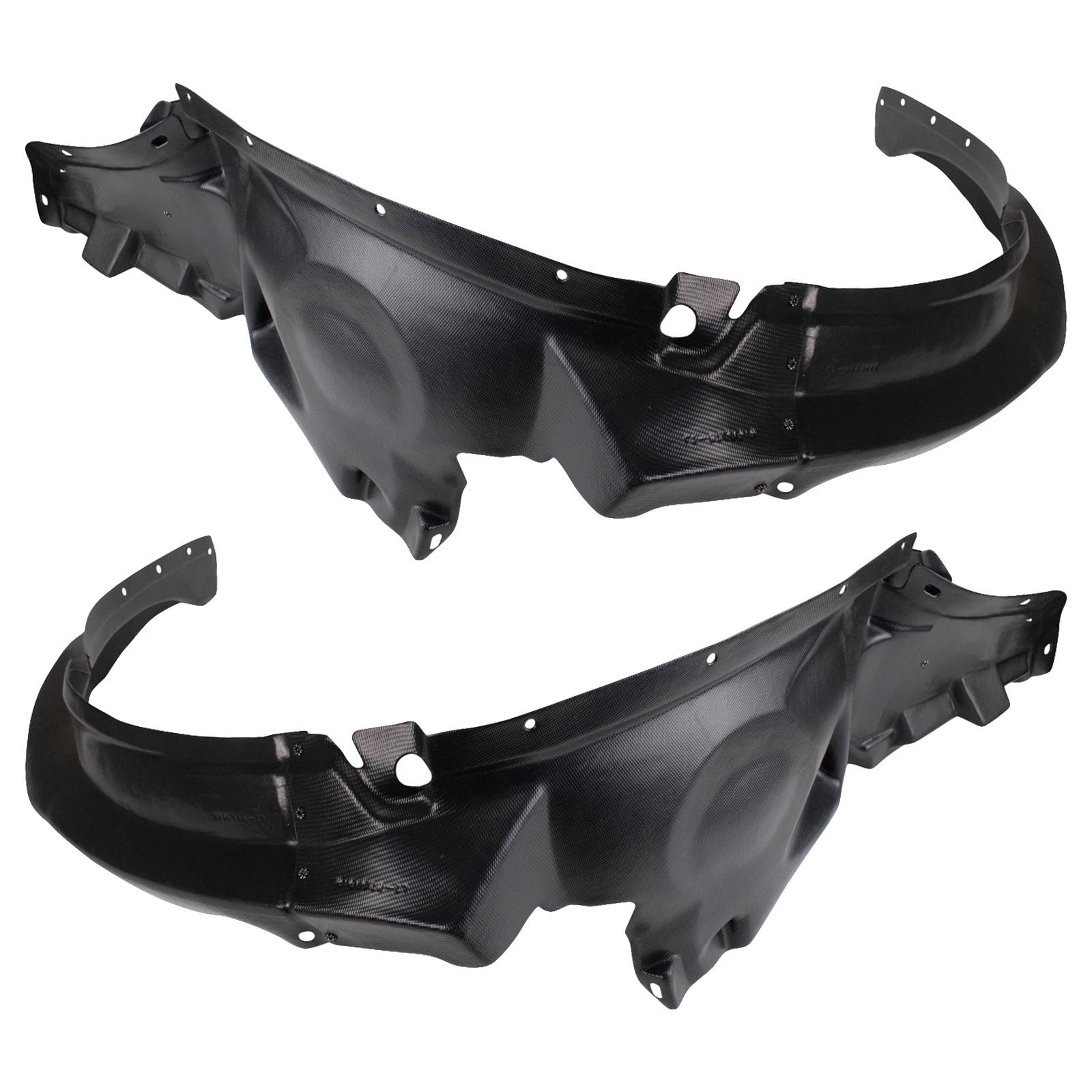 TRQ Inner Fender Liner Set | For 2005-2010 Pontiac G6 GM1248174 GM1249174