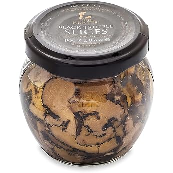 TruffleHunter Black Truffle Slices with Extra Olive Oil 80 g