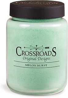 Crossroads Melon Burst Scented 2-Wick Candle, 26 Ounce