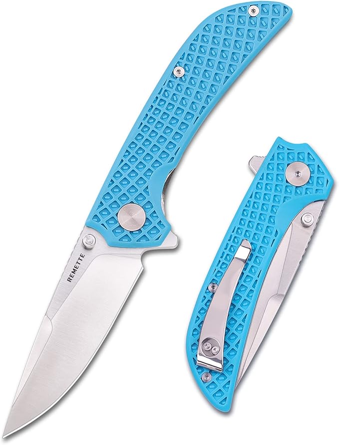 REMETTE Knife, EDC Pocket Knife for Men Women, Lightweight