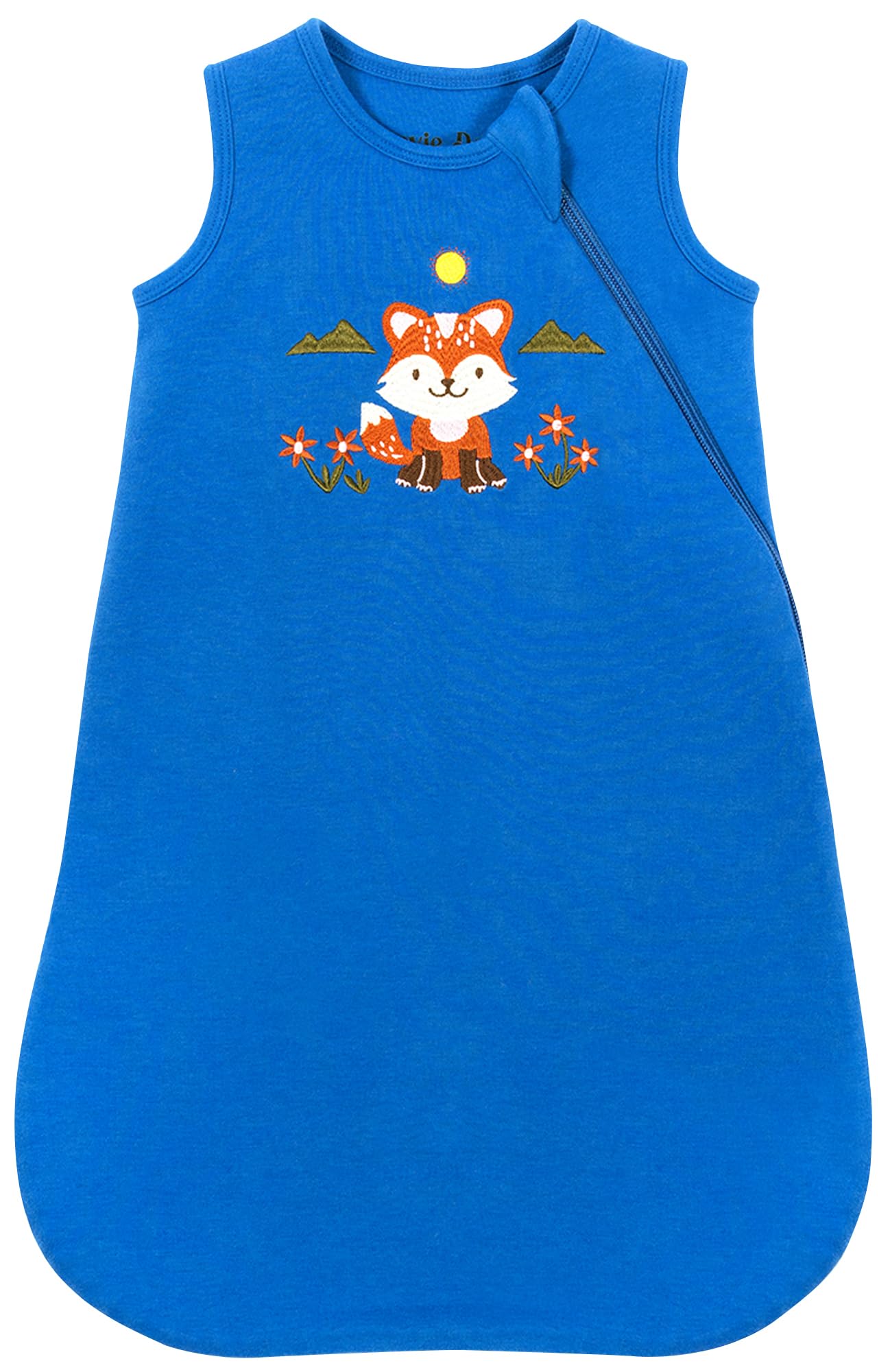 Baby Sleep Sack 6-12 Months Baby Wearable Blanket 1.0 TOG 100% Organic Cotton soft Baby sleeping bag