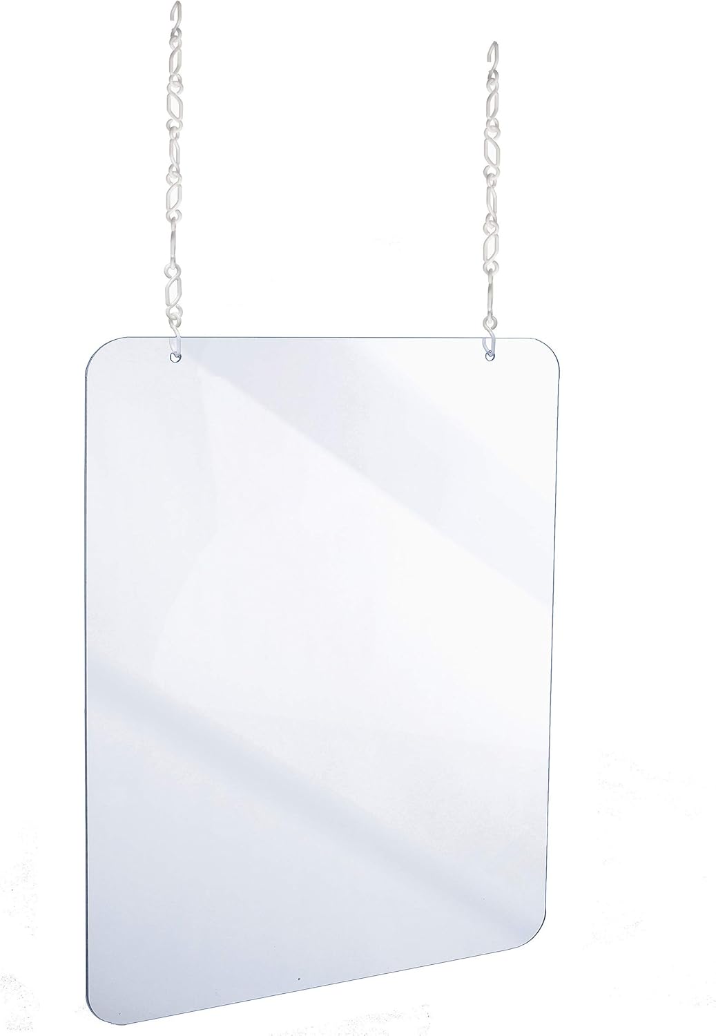 Prоmо Dіѕсоunt Uр Tо 70% оƒƒ Alpine Industries Plexiglass Sneeze Guard - Hanging Acrylic Shield - Heavy Duty Protective Barrier - Hanging Protective Sneeze Shield for Business, Office, Restaurant, Schools, Cafeterias (1, 36 x 40)