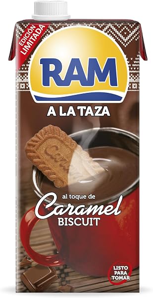 RAM Chocolate a la taza al toque de CARAMEL BISCUIT 1L - 3
