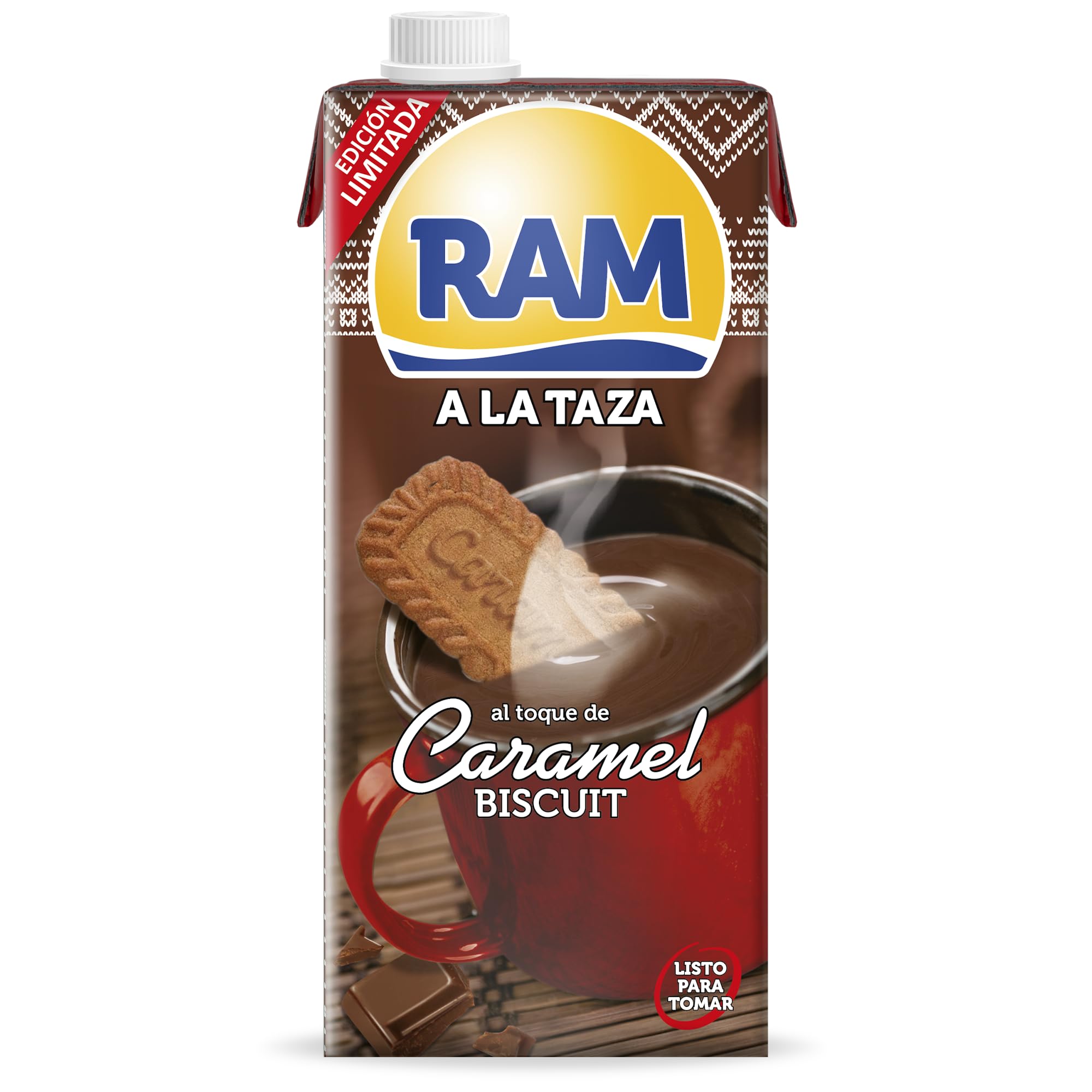 RAM Chocolate a la taza al toque de CARAMEL BISCUIT 1L