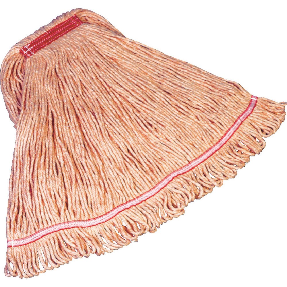 Rubbermaid Commercial Super Stitch Blend Mop, Large, Red, FGD21306RD00