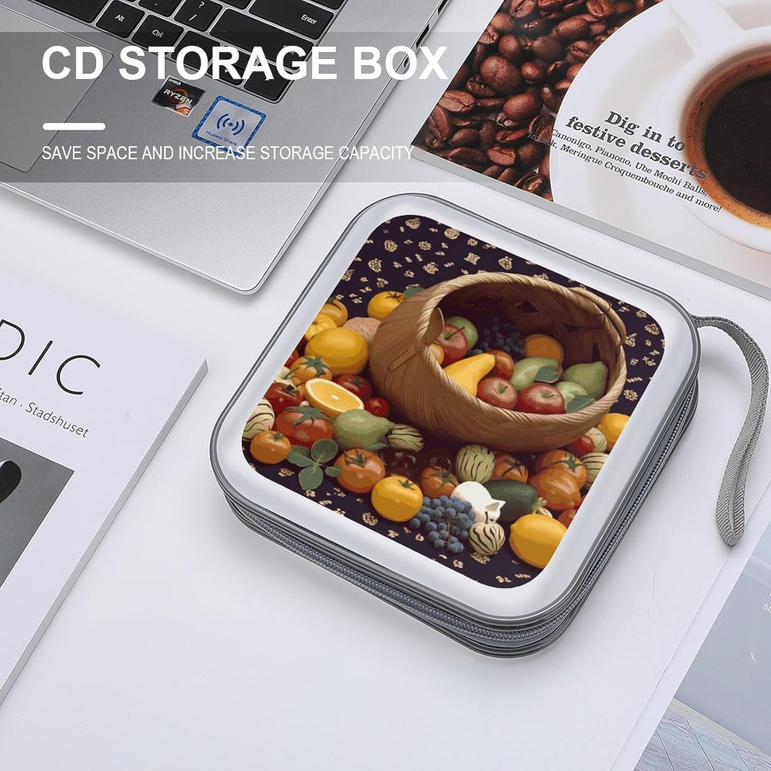 Fruits Basket CD Case CD Storage Box DVD Sleeves