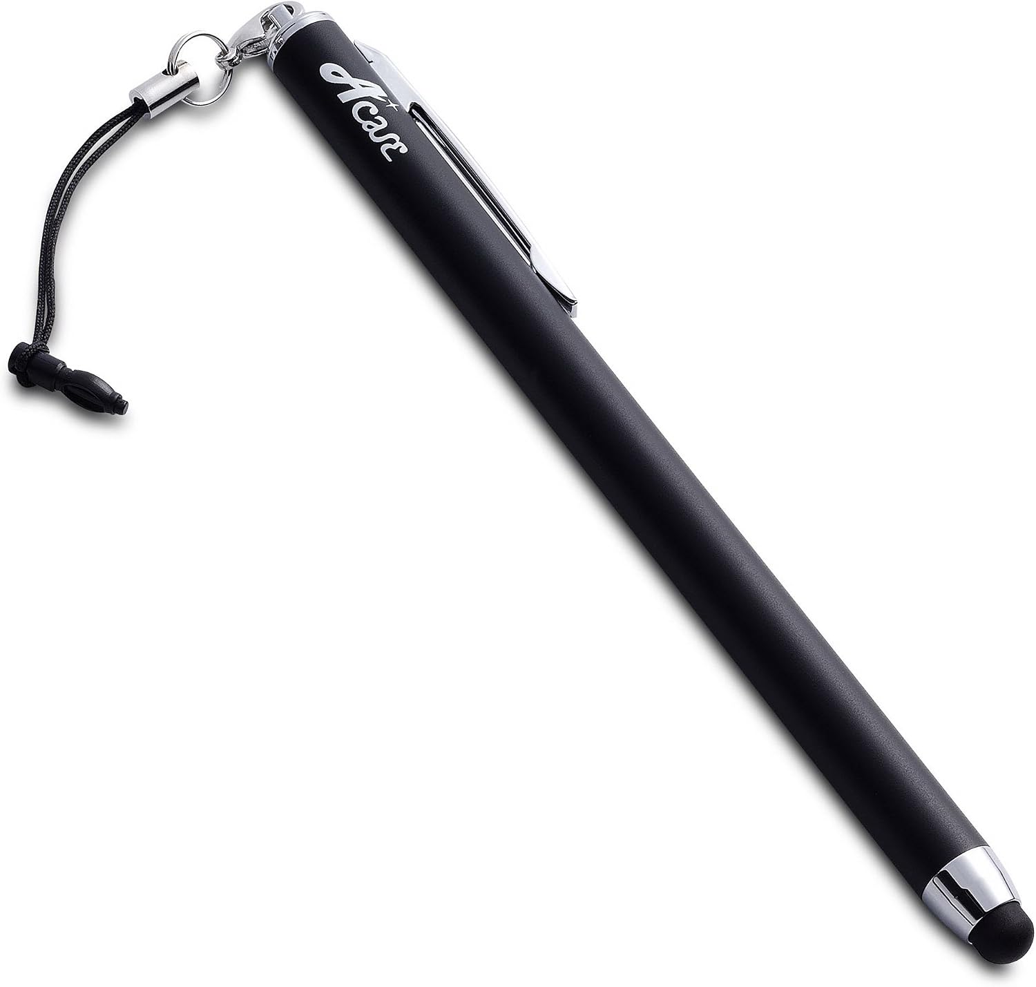 Acase(TM) Stylus - A-ccurate Slim Stylus Pen for Touchscreen Devices Including Kindle Fire, Apple iPad/iPad2/iPad3, Motorola Xoom, Samsung Galaxy Tab, BlackBerry PlayBook (Jet Black).