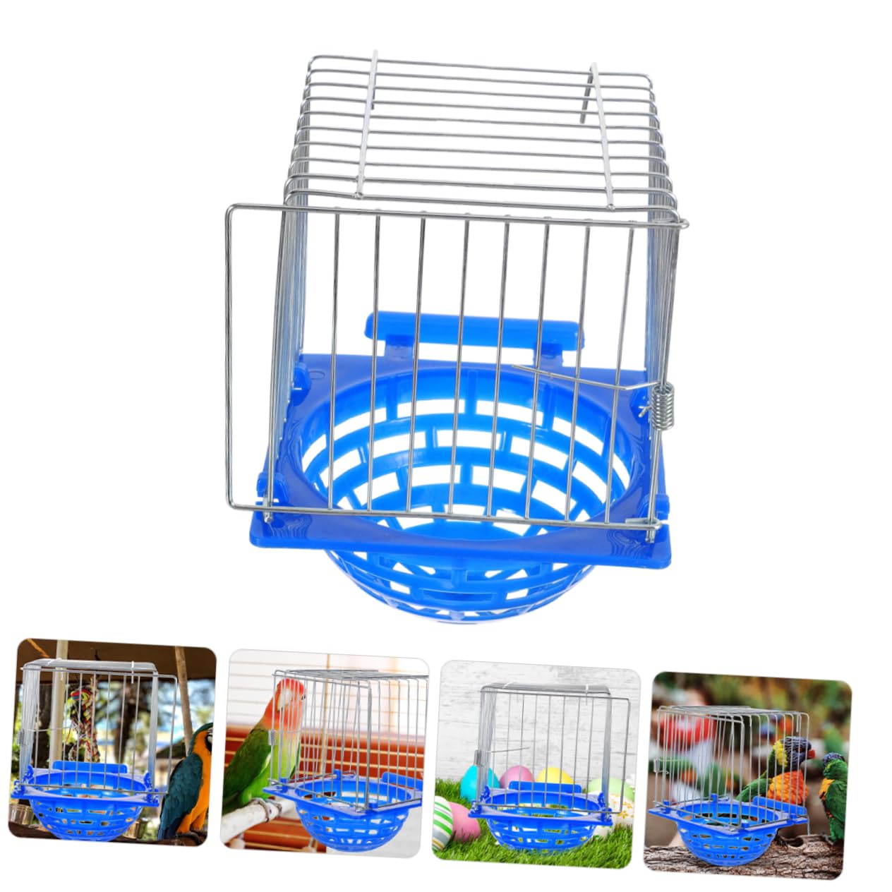 4 Piezas Caja de Nido para Pájaros de Cría para Pinzones y Periquitos Incubadora Eficaz de Limpiar para Decoración
