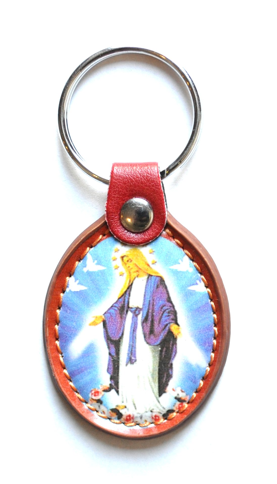 Komonee Christianity Keychain Religious Key Ring Christian Key Chain Catholic Protestant Keyring CK11