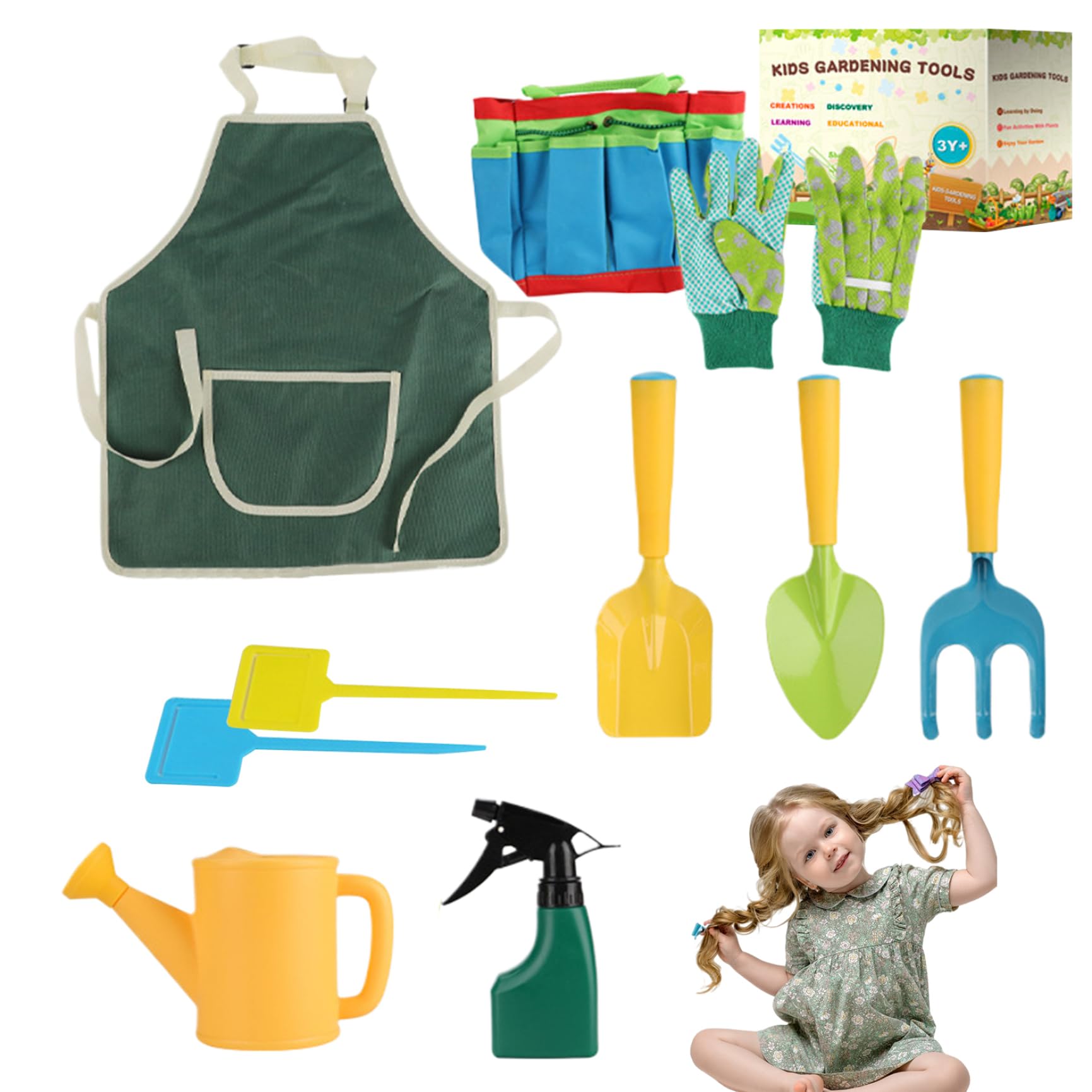 Outils de jardin pour enfants : le set de jardinage vibrant pour s'amuser au potager