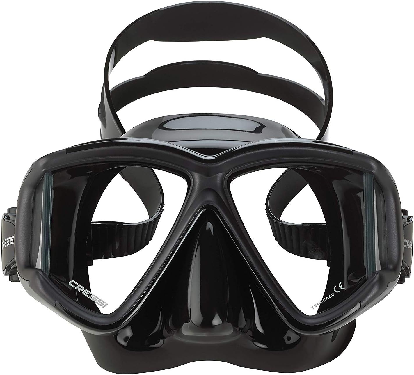 Cressi Perfect View Scuba and Snorkeling Mask in Pure Comfortable Silicone - Liberty Quattro: Designed in Italy - Image 6