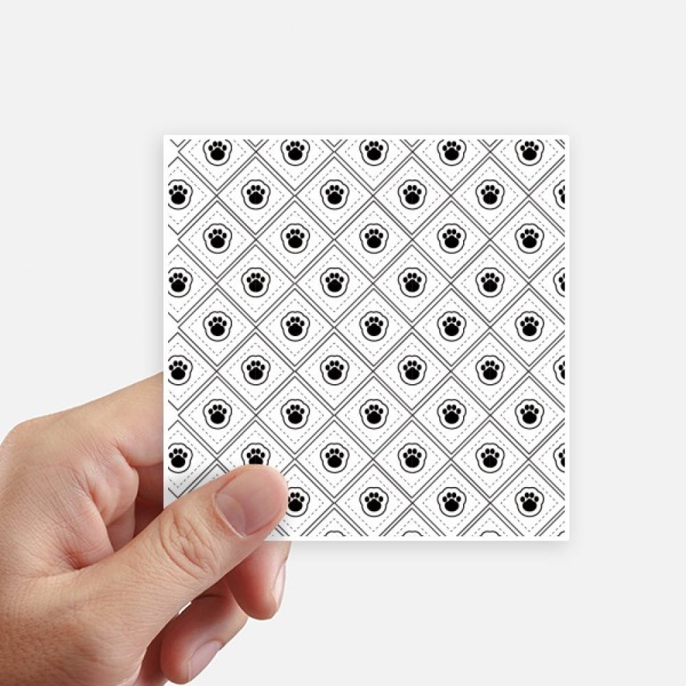Autocollant carré de 10 cm pour masquer les rayures de pc et décorer le mur