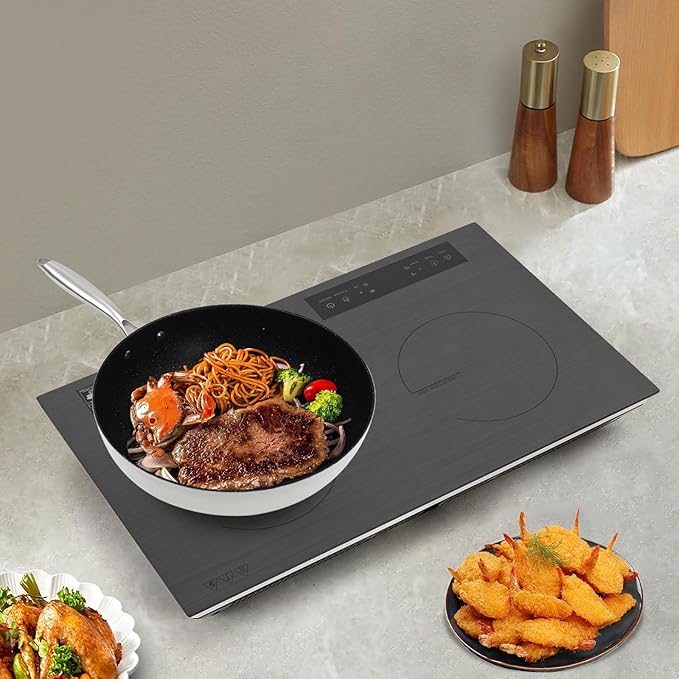 Estufa Vitrocerámica 2 Puestos 60x36 cm Portátil 110V miniatura 6