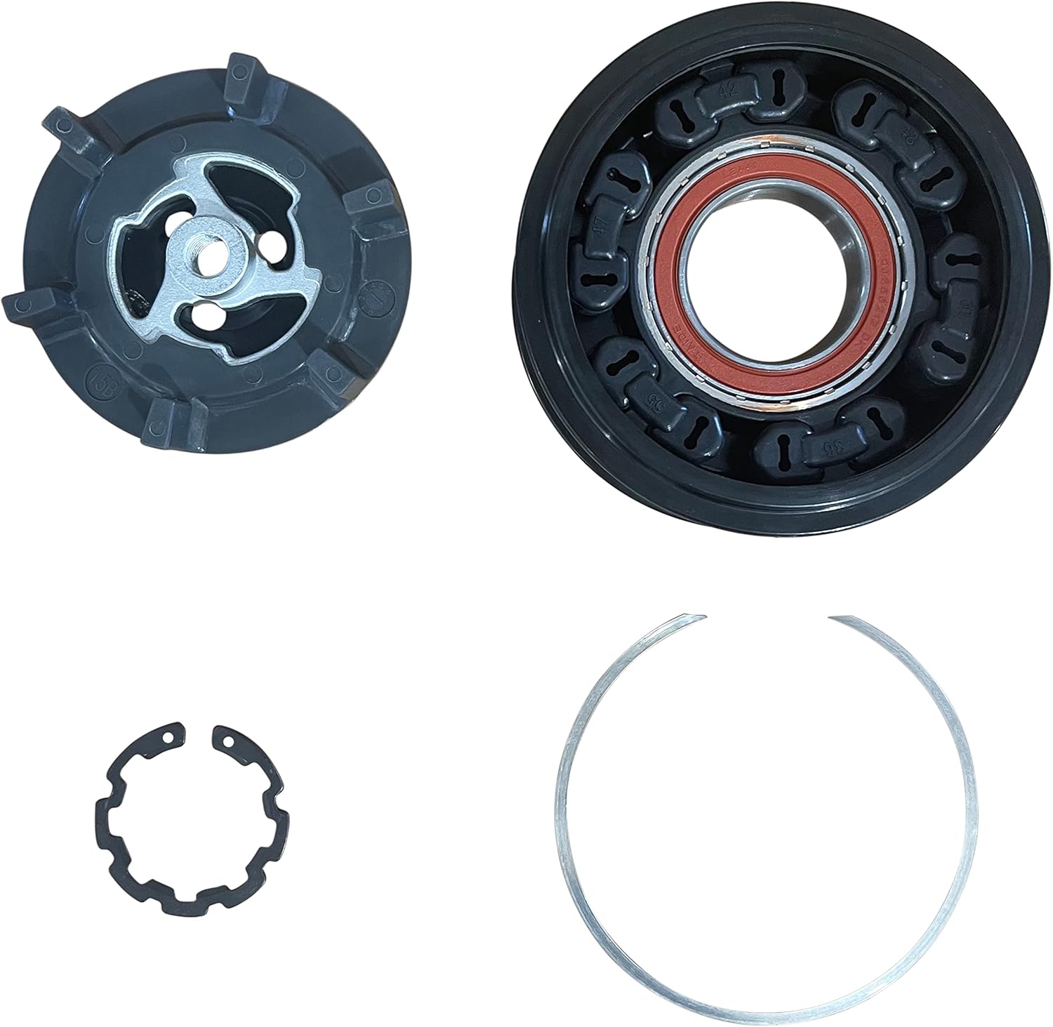 RYC New A/C Compressor Clutch AEH376-CL (Only Fits 3.0L Diesel Models, 7 Groove Pulley)