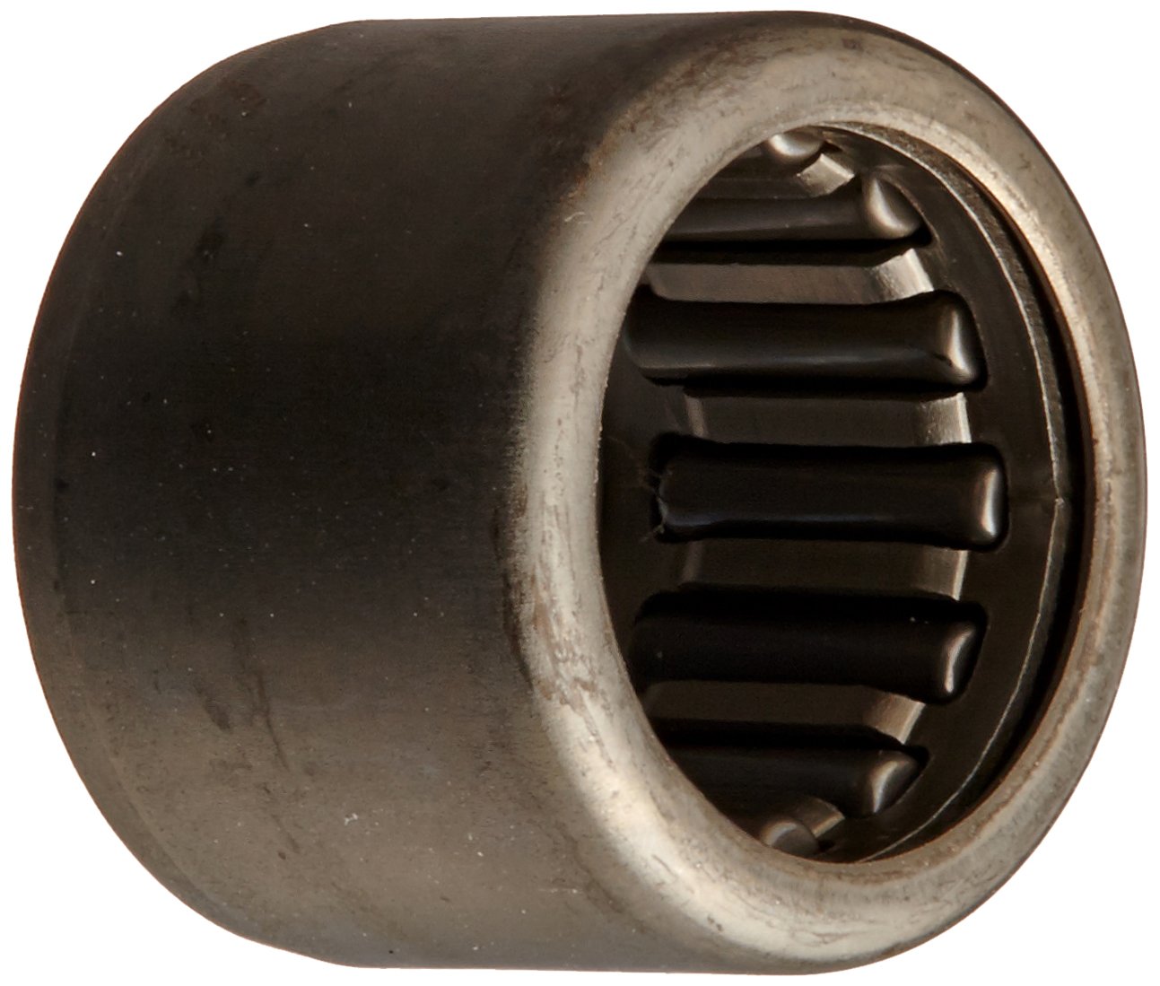INA HK0910 Needle Roller Bearing, Caged Drawn Cup, Outer Ring and Roller, Steel Cage, Open End, Metric, 9mm ID, 13mm OD, 10mm Width, 25000rpm Maximum Rotational Speed