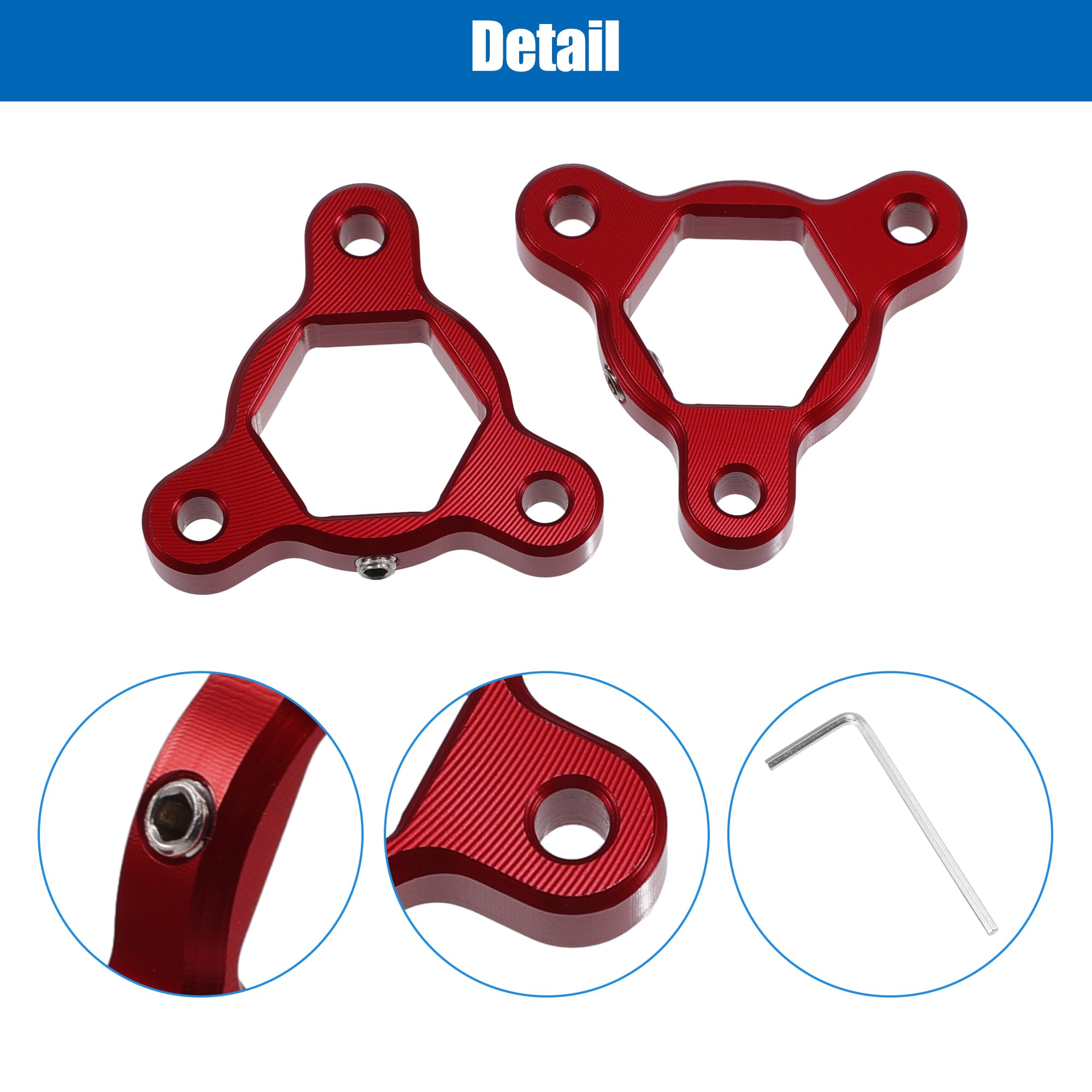 Motoforti Regolatori Precarico Forcella Per Moto Da Corsa 2 Pezzi 19MM | Per La Maggior Parte Delle Moto, Dimensioni 19mm, Nuovo Di Zecca, Sostituzione Diretta, Resistente Alla Corrosione
