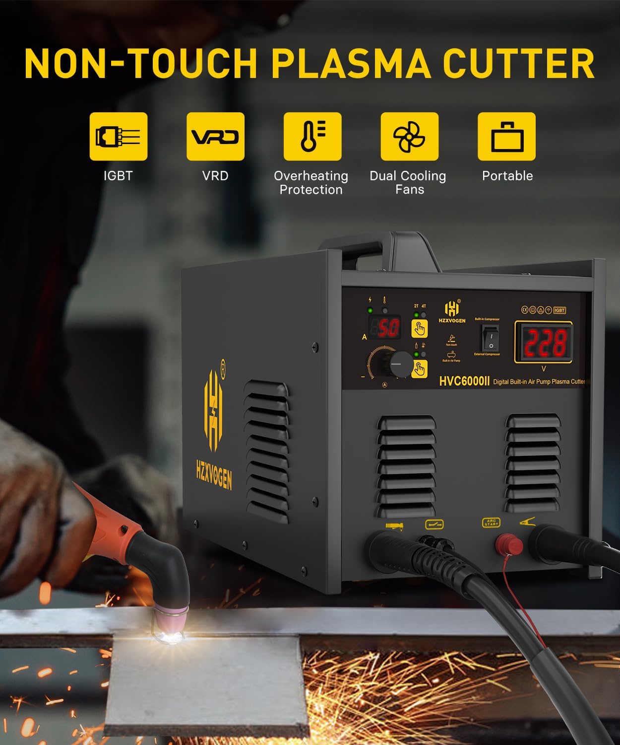 plasma cutter and 16inch gloves