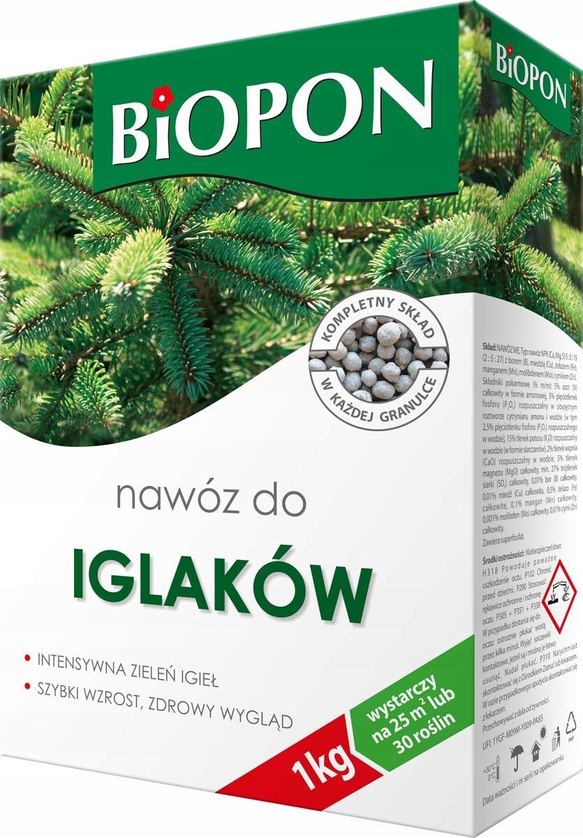 BIOPON Nawóz do iglaków 2,5kg