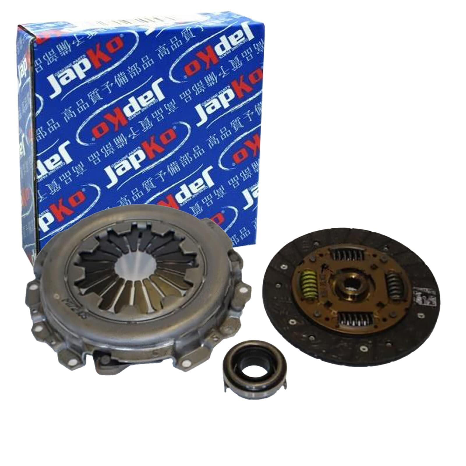 JAPKO Kit de embrague con cojinete de desembrague Compatible con CHEVROLET Aveo/Kalos Hatchback T250, T255 92W07